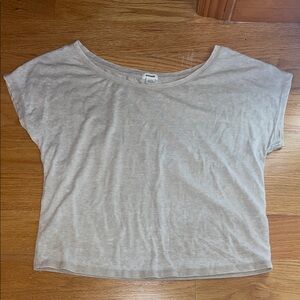 Garage Beige Short Sleeve Tee